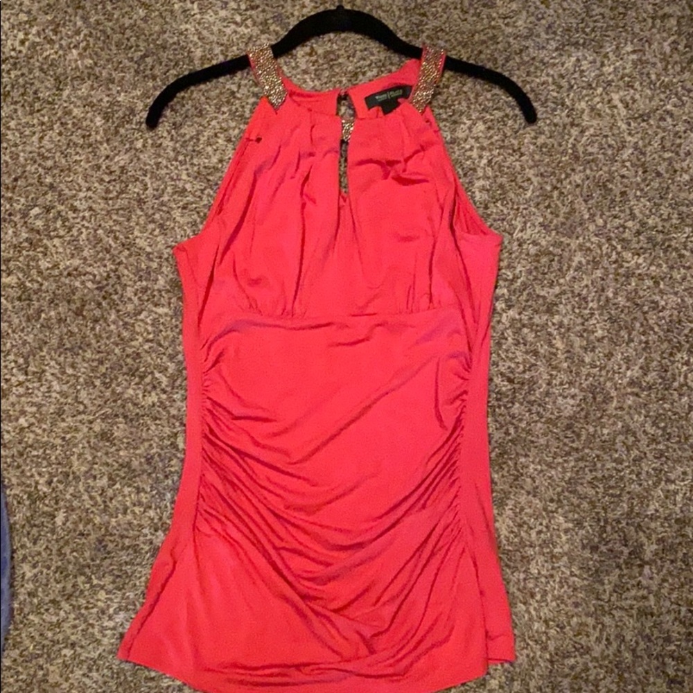 White House Black Market beaded Blouse